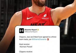 迈阿密热火豪赌朱霍勒迪，四换一