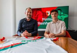 官方：奥格斯堡续约18岁青年队中场赖因海默