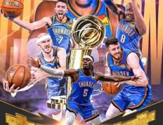 俄克拉荷马雷霆队赢得NBA总冠军