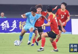 “苏超”拼尽全力 苏州公安共赴热爱