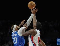 NBA常规赛丨底特律活塞胜达拉斯独行侠