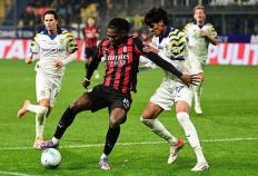 AC米兰2-2帕尔马 莱奥建功