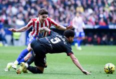 （体育）足球——西甲：马德里竞技胜马略卡