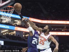 纽约尼克斯主场迎战夏洛特黄蜂，延续连胜势头