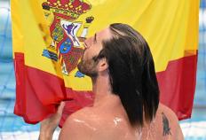 游泳世锦赛丨西班牙队获得男子水球冠军