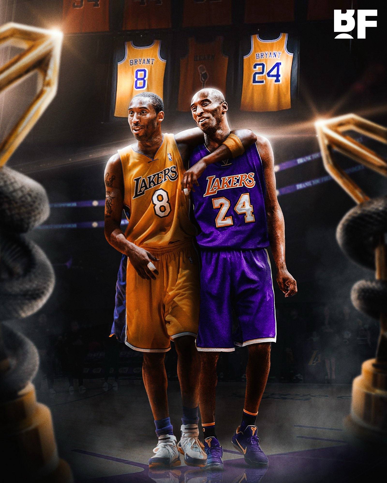 湖人官方紀(jì)念科比日!東(dōng)契奇晒合影懷(huái)念科比 勇士(shì)雄鹿等(děng)队缅懷(huái)科比