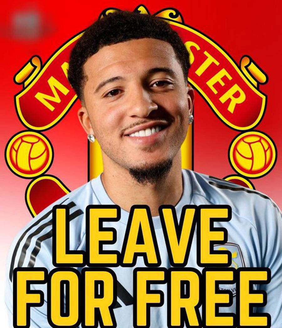 曼联宣布桑喬(qiáo)免费轉(zhuǎn)会!不(bù)再考虑续约并寻找(zhǎo)新出(chū)路